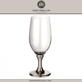 Высокий бокал BOTTICINO для пива, коктейлей, 550 мл, олово, стекло, Cosi Tabellini, Италия Высокий бокал BOTTICINO для пива, коктейлей, 550 мл, олово, стекло, Cosi Tabellini, Италия