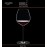 Бокал для красных вин Pinot Noir, объем 705 мл, черная ножка, ручная выдувка, FATTO A MANO, RIEDEL