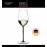 Бокал для белых и красных вин Riesling, Zinfandel, объем 395 мл, черная ножка, ручная выдувка, FATTO A MANO, RIEDEL