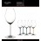 Бокал для красных вин Syrah, объем 650 мл, белая ножка, ручная выдувка, FATTO A MANO, RIEDEL