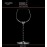 Бокал для белых вин Chardonnay, объем 620 мл, черно-белая ножка, ручная выдувка, FATTO A MANO, RIEDEL