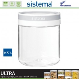 Контейнер круглый, TRITAN ULTRA, 770 мл, стеклопластик пищевой, SISTEMA