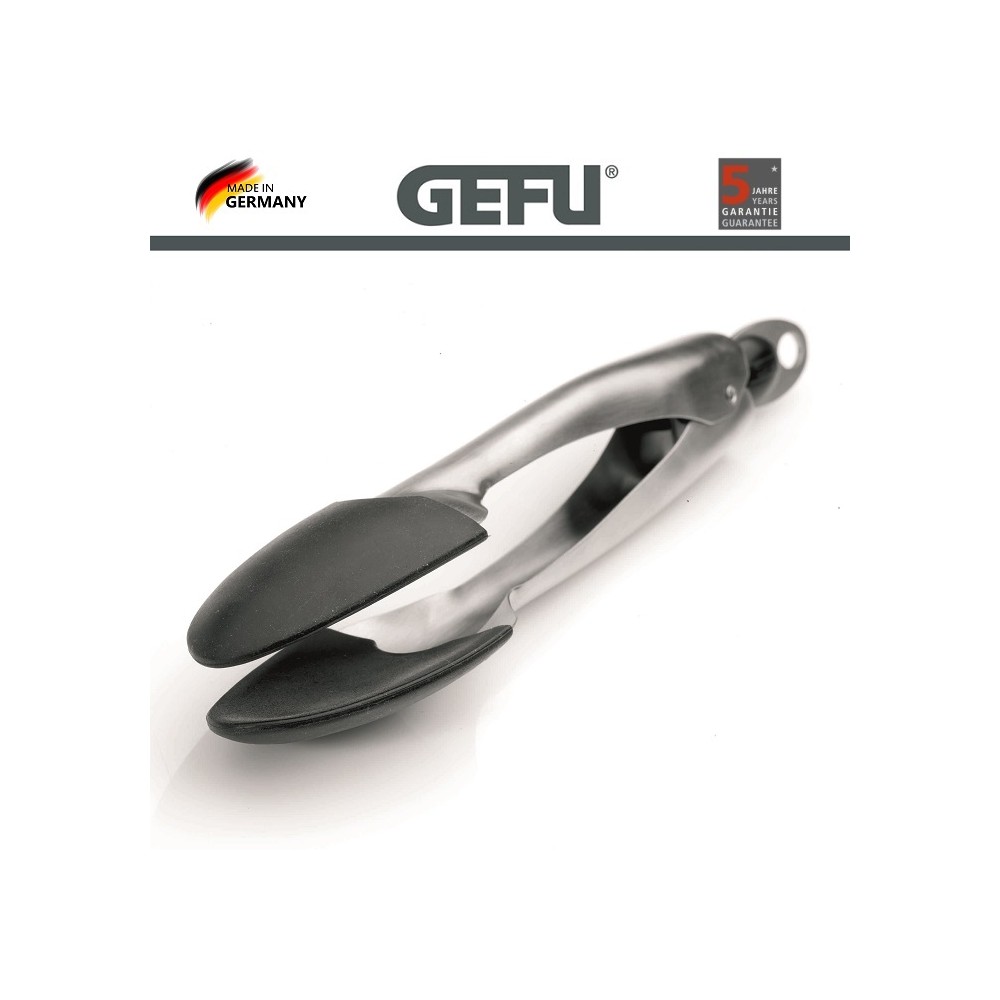 Кухонные щипцы GANSIO, жаропрочный нейлон, нержавеющая сталь, GEFU