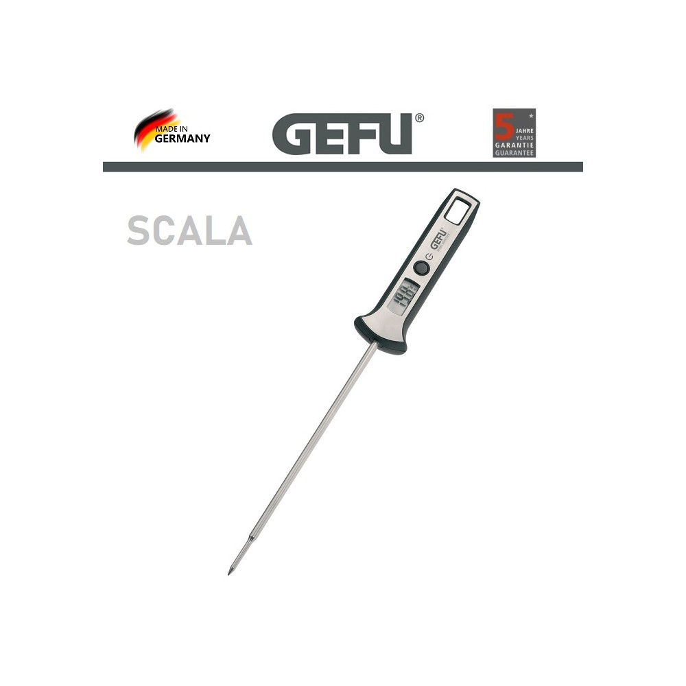Термометр SCALA электронный для блюд и напитков, - 45 С до +200 С, GEFU