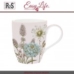 Кружка Botanica, 0.35 л, цвет розовый, фарфор, Easy Life