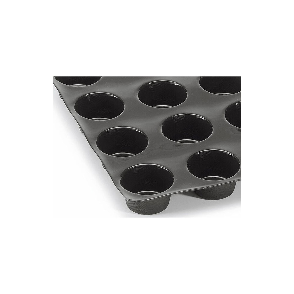 Форма кондитерская для кексов "Flexipan", 40 ячеек, D 5 см, H 2,9 см, силикон, MATFER