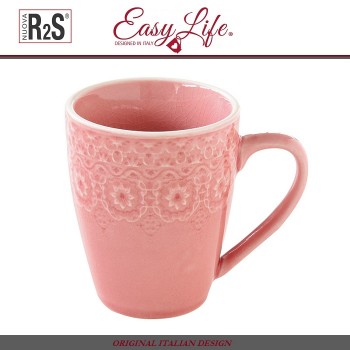 Кружка Ambiente розовый, 350 мл, Easy Life