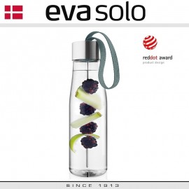 Бутылка MyFlavour для воды со съемной пикой для фруктов, 750 мл, бирюзово-синий, Eva Solo, Дания