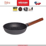 OLDRA Антипригарная сковорода, индукционное дно, D 20 см, минеральное покрытие, Nadoba