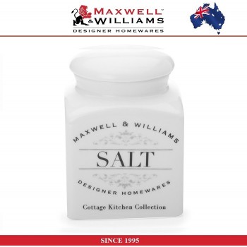 Банка Cottage Kitchen для соли, 500 мл, керамика, Maxwell & Williams