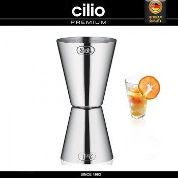 Джиггер, 2/3 мл, сталь нержавеющая, Cilio