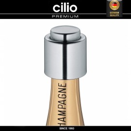 Пробка для бутылки шампанского, сталь нержавеющая, Cilio