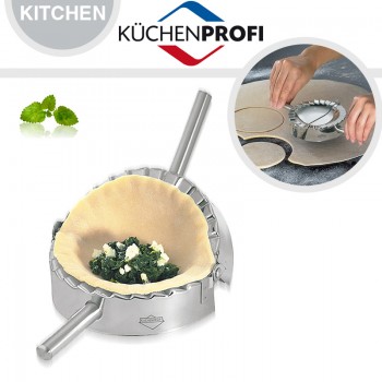 Форма для изготовления пельменей (равиоли), D 10 см, сталь 18/10, Kuchenprofi