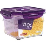Контейнер вакуумный для продуктов, L 16 см, W 16 см, H 11 см, V 1,5 л, CLOC, Microban