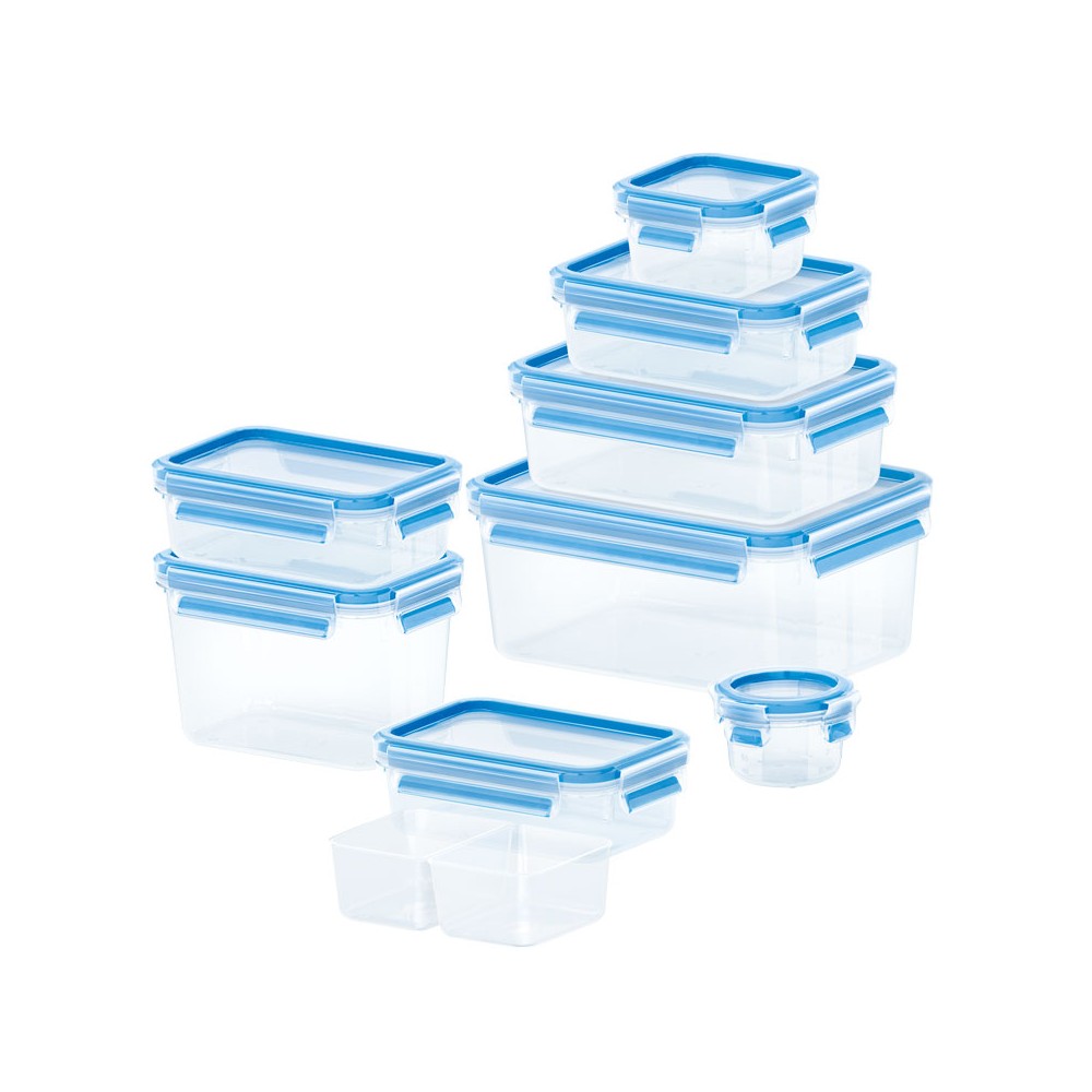 Набор пищевых герметичных контейнеров CLIP & CLOSE, 9 предметов, пищевой Emsa