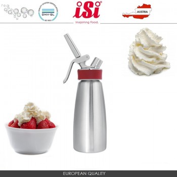 Сифон Gourmet для сливок, эспумас, соусов, 250 мл, iSi
