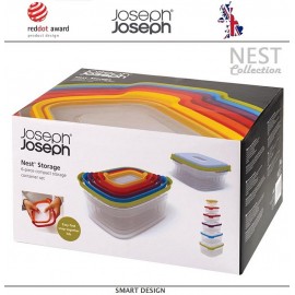 Контейнеры NEST 6 для пищевых продуктов, 6 штук, Joseph Joseph