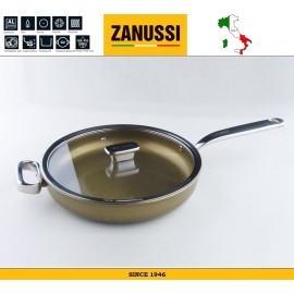 Глубокая сковорода-сотейник c крышкой, D 28 см, 3.9 л, керамическое покрытие, серия Capri, Zanussi