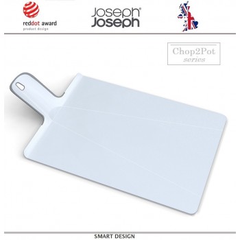 Большая доска Chop2pot Plus складная, белый, Joseph Joseph