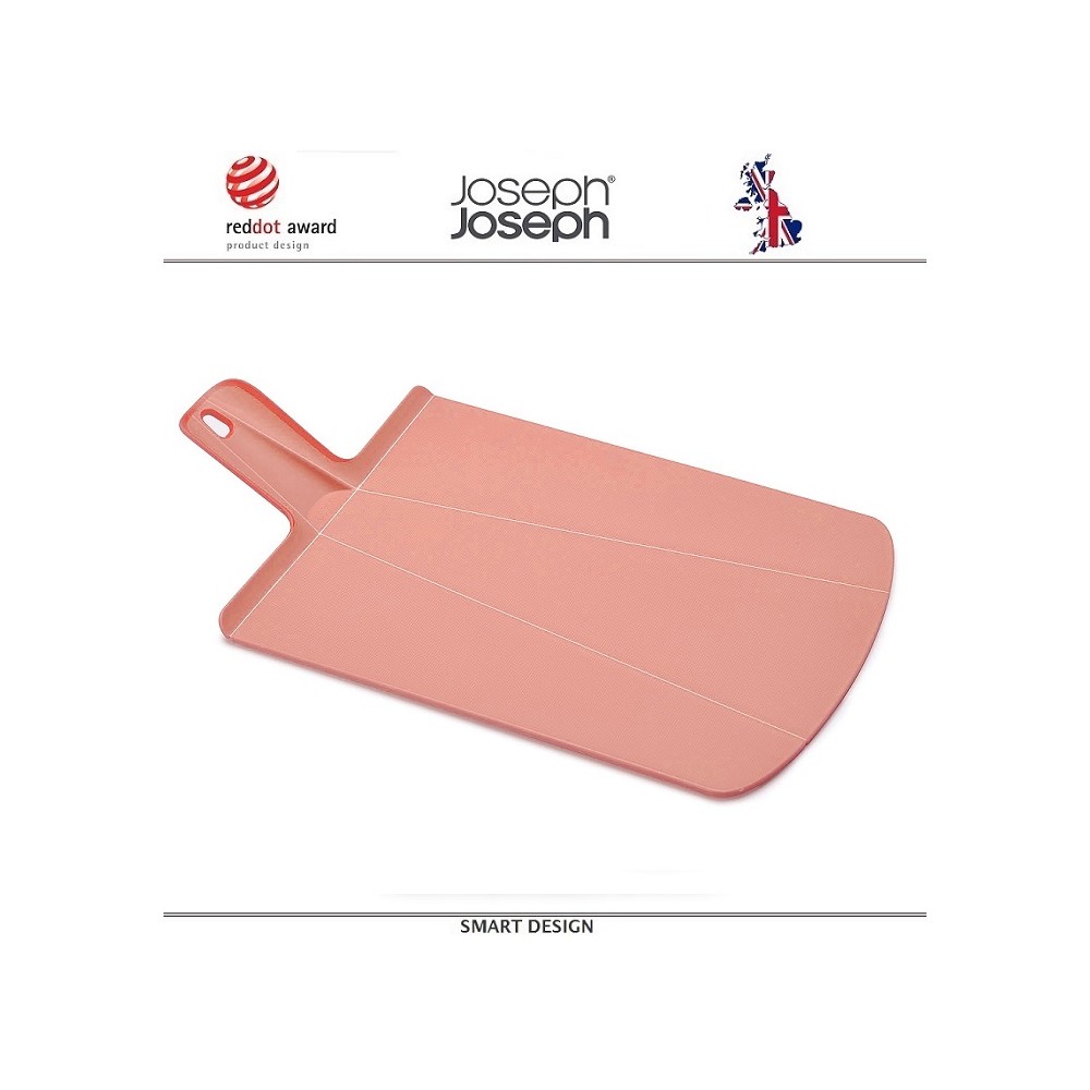 Большая доска Chop2pot Plus складная, розовый, Joseph Joseph, Великобритания