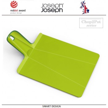 Средняя доска Chop2pot складная, зеленый, Joseph Joseph
