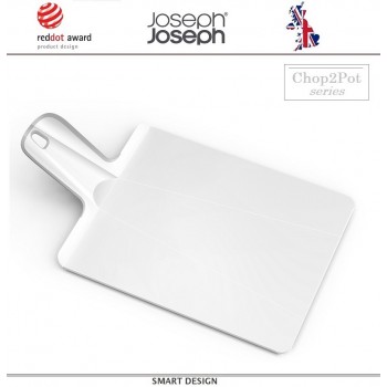 Средняя доска Chop2pot складная, белый, Joseph Joseph