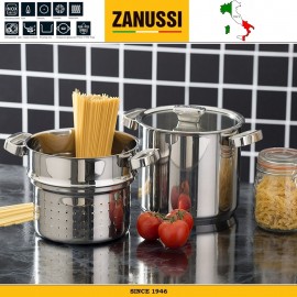Кастрюля для варки макарон и спагетти, D 20 см, V 5,5 л, индукционное дно, серия Positano, Zanussi