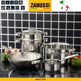 Антипригарная сковорода c крышкой, D 24 см, серия Positano, Zanussi
