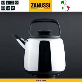 Чайник для кипячения воды со свистком, V 2 л, индукционное дно, сталь нержавеющая, серия Sorento, Zanussi