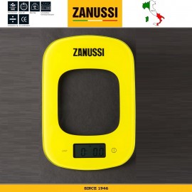 Весы кухонные электронные на 5 кг, цвет желтый, серия Venezia, Zanussi