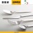 Набор столовых приборов 24 предмета, матовая полировка, сталь 18/10, серия Como, Zanussi