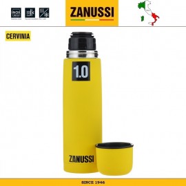 Термос, V 1 л, сталь нержавеющая, желтое покрытие, серия Cervinia, Zanussi