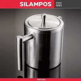 Заварочный чайник OSLO со стальным фильтром, 1000 мл, Silampos