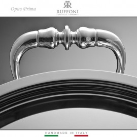 Сковорода Opus Prima, ручная работа, D 30 см, 3 л, многослойная сталь, RUFFONI