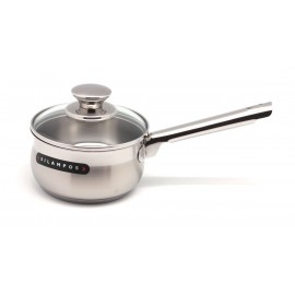 Сотейник, D 16 см, 1,6 л, индукционное дно, сталь 18/10, серия Royal, Silampos