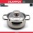 Кастрюля VENICE, 1.1 литра, D 14 см, Silampos