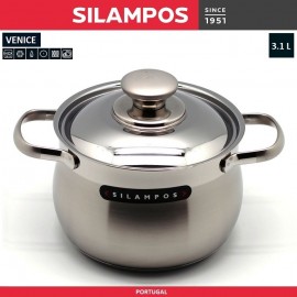Глубокая кастрюля VENICE, 3.1 литра, D 18 см, Silampos