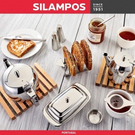 Заварочный чайник CONTINENTAL, 1500 мл, серия STELLAR, Silampos