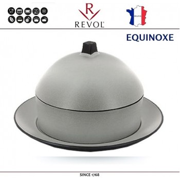 Димсам EQUINOXE керамический, D 22 см, серый, REVOL