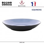 Блюдо-салатник EQUINOXE, D 27 см, керамика ручной работы, синий, REVOL
