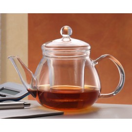 Чайник заварочный «Pretty Tea 1» (пластиковый фильтр), 510 мл, стекло термостойкое, Trendglas, Венгрия