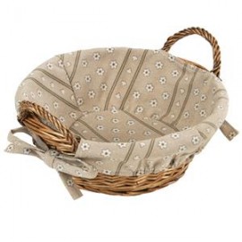 Корзина для хлеба с чехлом, H 14 см, L 31 см, W 24 см,  ротанг, Anton Kesper