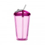 Кружка для смузи, D 10 см, H 18 см, пластик пищевой без BPA, серия Fresh, SAGAFORM