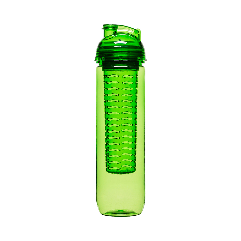 Бутылка с контейнером для фруктов, D 9 см, H 29 см, пластик пищевой без BPA, серия Fresh, SAGAFORM