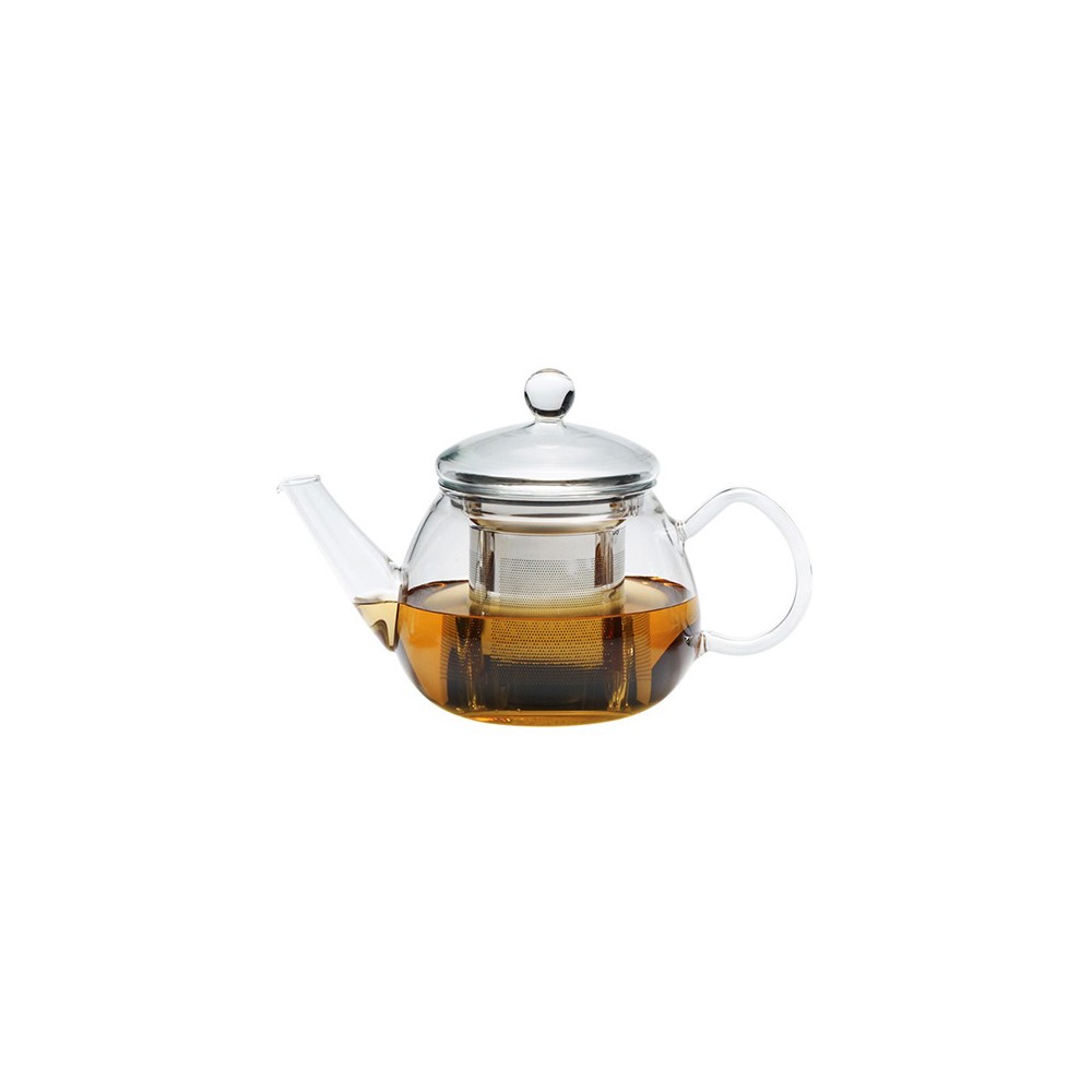 Чайник «Pretty Tea» (стальной фильтр), 650 мл, стекло термостойкое, Trendglas, Венгрия