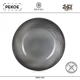 SWELL Глубокая миска, 19 см, цвет черный, глазурованная керамика, REVOL, Франция