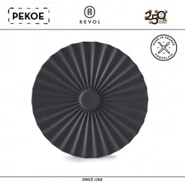 Дизайнерская серия PEKOE Блюдце, D 14 см, керамика ручной работы, REVOL, Франция