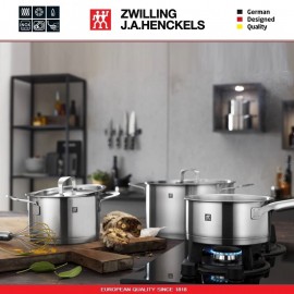 Набор кухонной посуды BASE, 5 предметов, индукционное дно, нержавеющая сталь 18/10, Zwilling