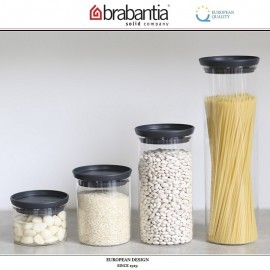 Банка STACKABLE для спагетти модульная, 1.9 л, стекло, Brabantia