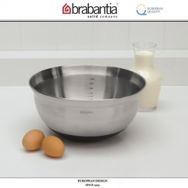 Миска кухонная, D 22 см, H 11 см, V 1,6 л, сталь нержавеющая, Brabantia